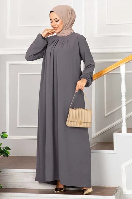 【Customizable】 Women Eid Dress Ramadan Morocco Pleated Party Dresses Dubai Kaftan Vestidos Arab Long Robe Solid Abaya Modest.