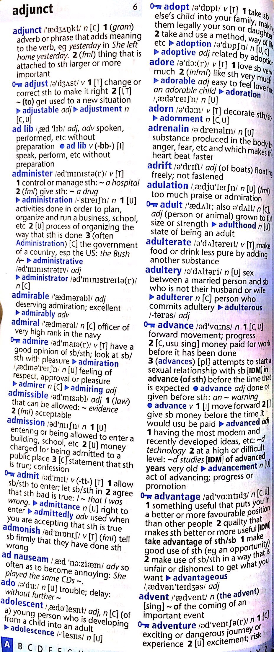 Từ điển: Oxford Learner’s Pocket Dictionary 4Ed