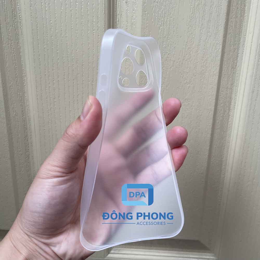 Combo 2 Ốp Lưng Trong Nhám Unibody iPhone 13 Pro Max Siêu Mỏng