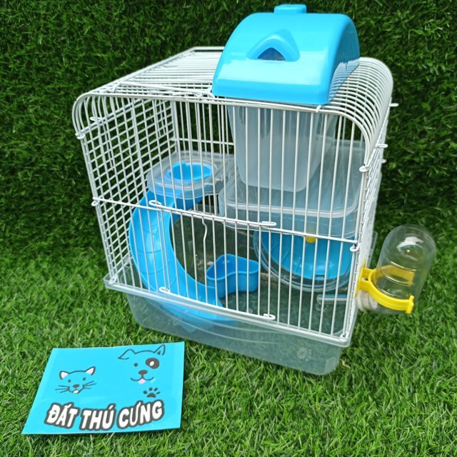 Lồng Hamster hoàn tử trung Full phụ kiện