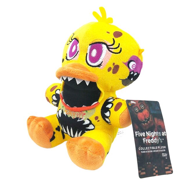 Golden Freddy Fazbear Mangle Foxy Bear Bonnie Chica Fnaf Plush Shopee 18cm  Five Nights At Freddys Stuffed Toys From Party2000, $7.45