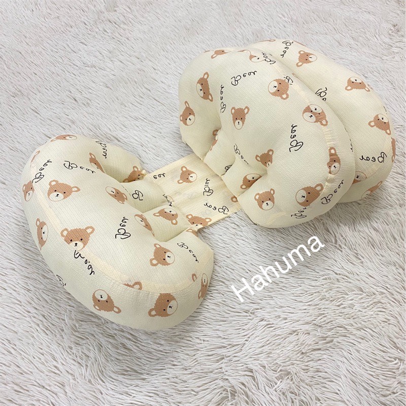 Chặn bầu cánh tiên 3 gối royal, gối phụ kê đỡ bụng, tựa lưng cho mẹ bầu carynlazada