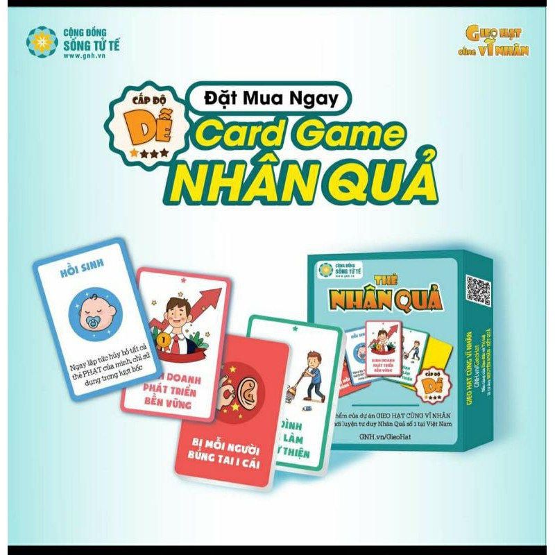 Bộ Thẻ Nhân Quả Cấp Độ Dễ
