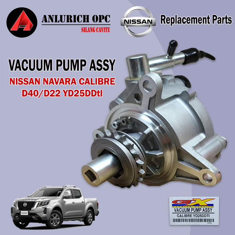Vacuum Pump Assy for Nissan Navara Calibre D40/D22 YD25DDTI GTX Lazada PH
