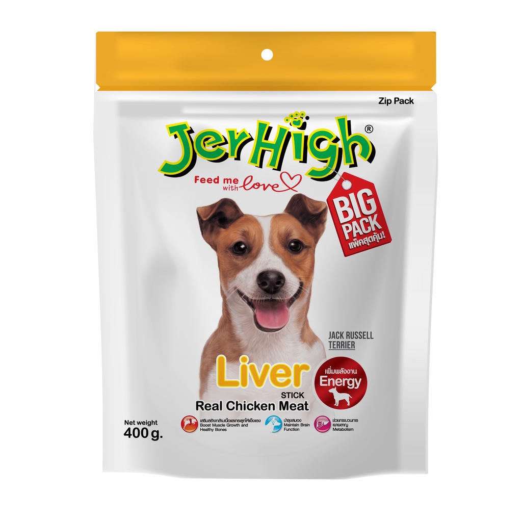 [5 gói] Snack JER HIGH 50-70g Thức ăn cho thú cưng
