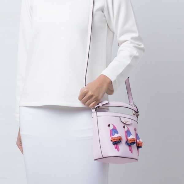 pippa flock party small bucket bag