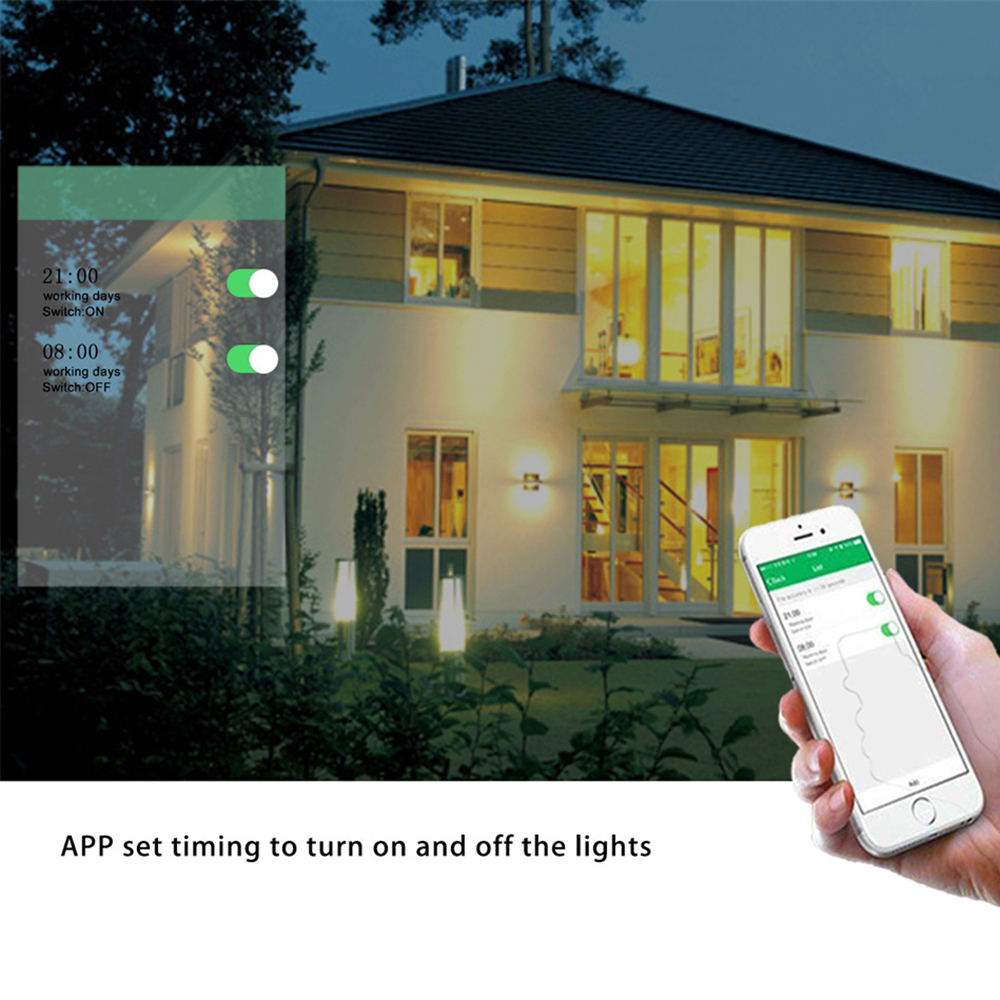 Etbao Doodle 124 đặc điểm kỹ thuật wifi công tắc thông minh không cháy dây công tắc cảm ứng ứng dụng có thể điều chỉnh đèn nền thông minh cảm ứng đa Bảng điều khiển