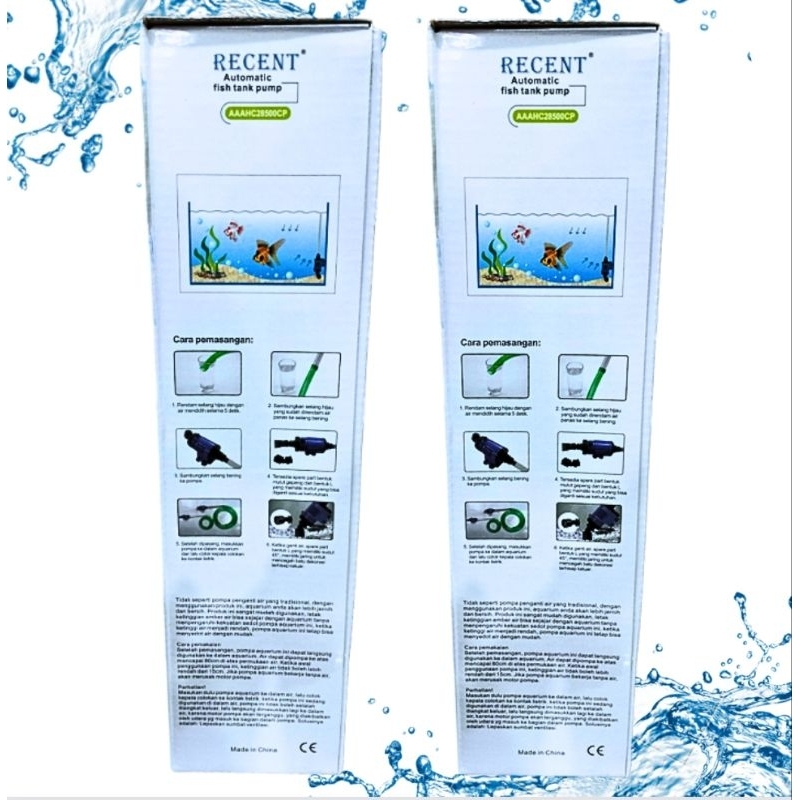 RECENT / HIKARI 28500 Pompa cleaner pump aquarium kolam