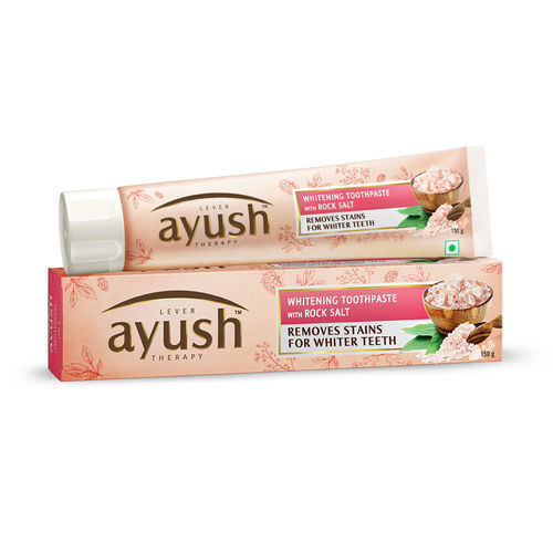 lever ayush whitening toothpaste