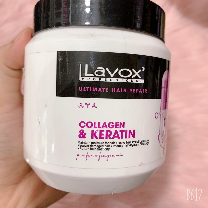 HẤP DẦU PHỤC HỒI TÓC COLLAGEN & KERATIN LAVOX 500ML ( HÀNG CHÍNH HÃNG )