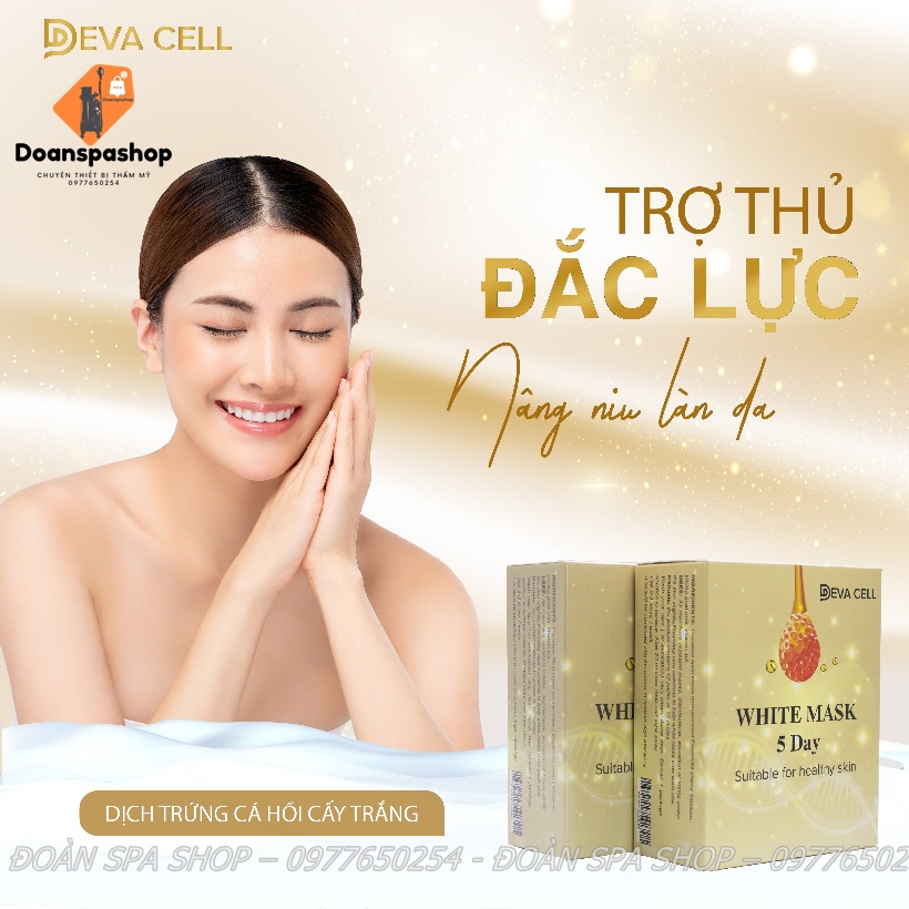 Dịch Trứng Cá Hồi Cấy Trắng DevaCell Chính Hãng Deva Cell
