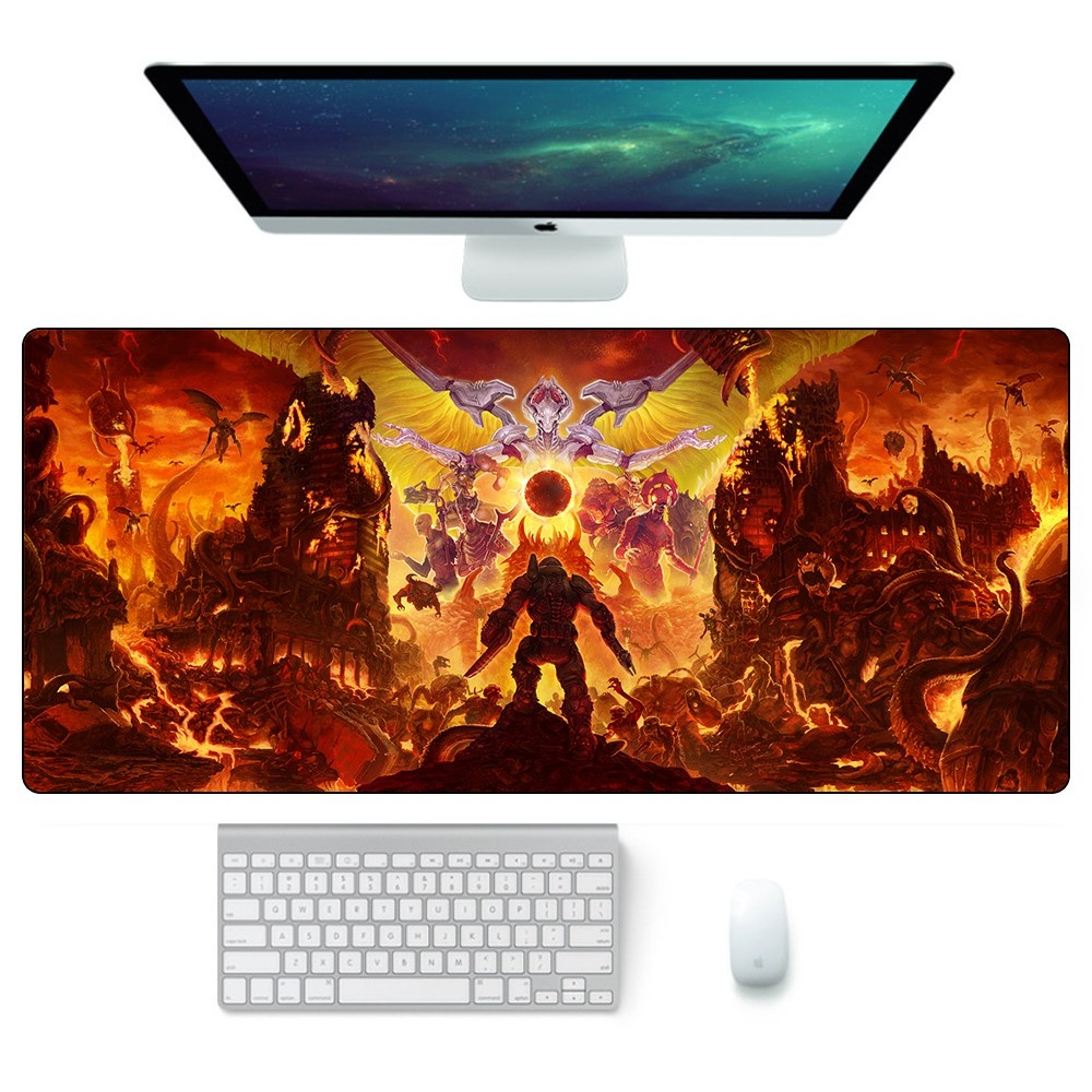 Eternal DOOM Mouse Pad Plus Size Mouse Pad Gaming Mouse Pad