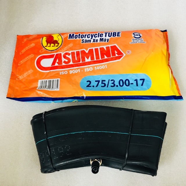 Săm ruột xe máy 2.75/3.00-17 chính hãng casumina