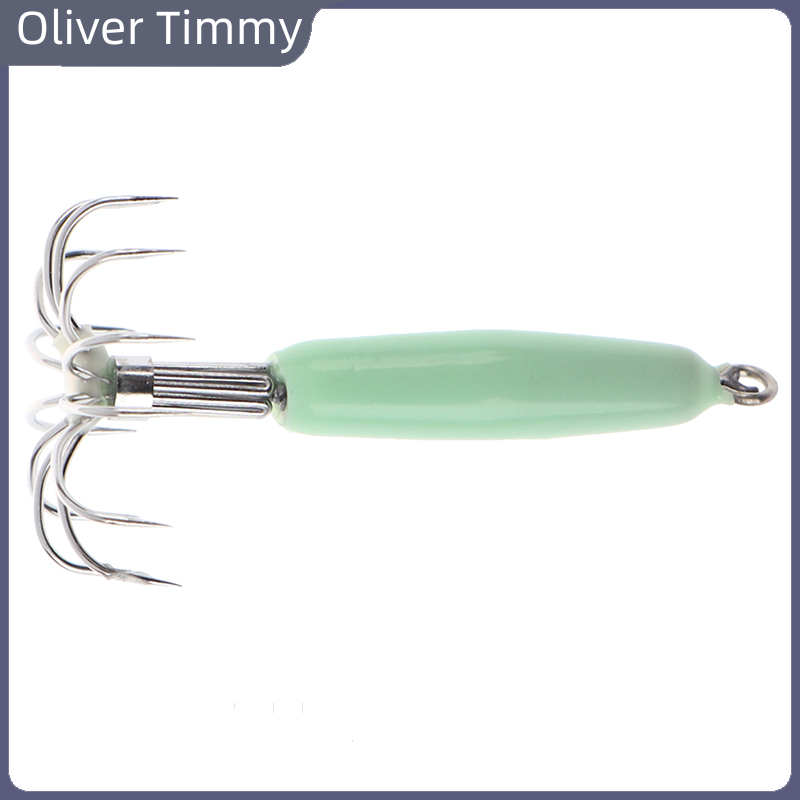 Oliver Timmy] Dragon 1PC Luminous Fishing Lures Baits Squid Jigs