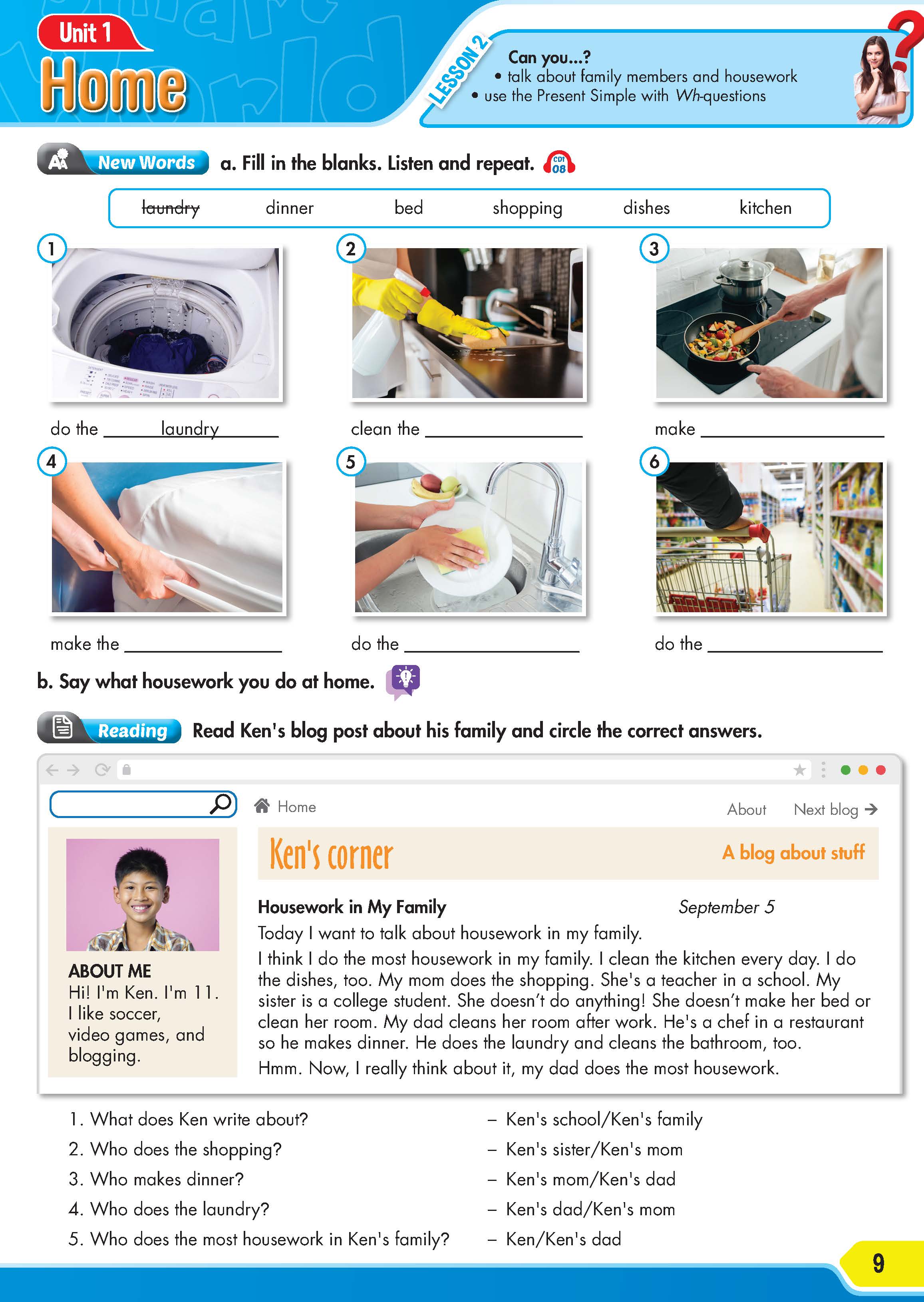 Sách - dtpbooks - Tiếng Anh 6 i-Learn Smart World - Student's Book (Sách học sinh)