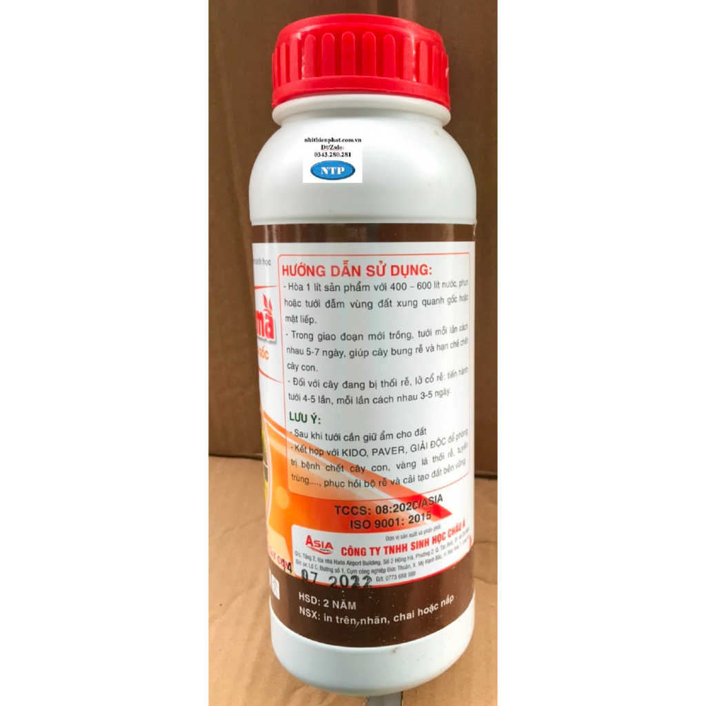 Nấm trichoderma chai 900ml