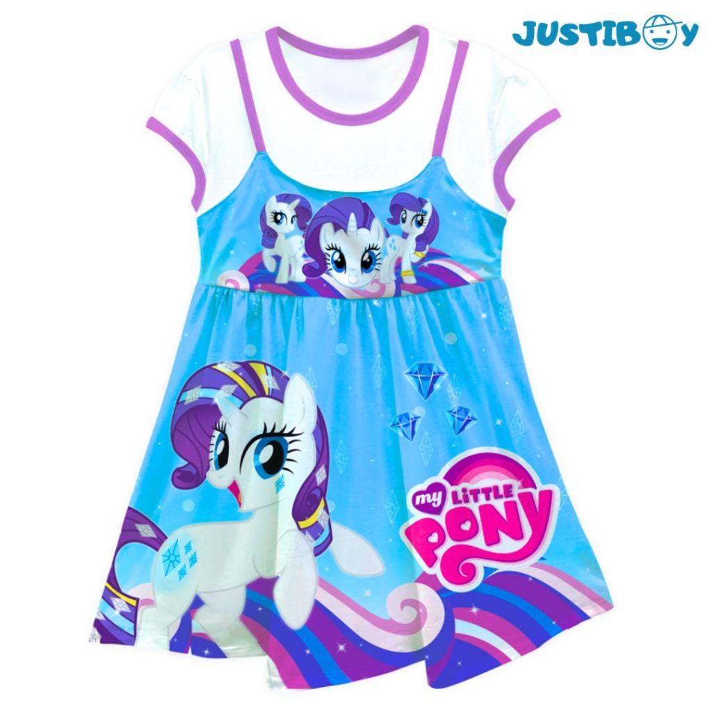 Dress Anak Perempuan My Little Pony Umur Tahun Daster Anak