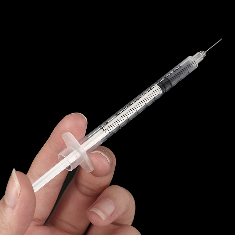 10PCS%201ml%20Disposable%20plastic%20sterile%20Insulin%20syringe%20Orange%20Cap%20Plastic%20Liquid%20Dispenser%20ZHIXING%20-%20Image%204