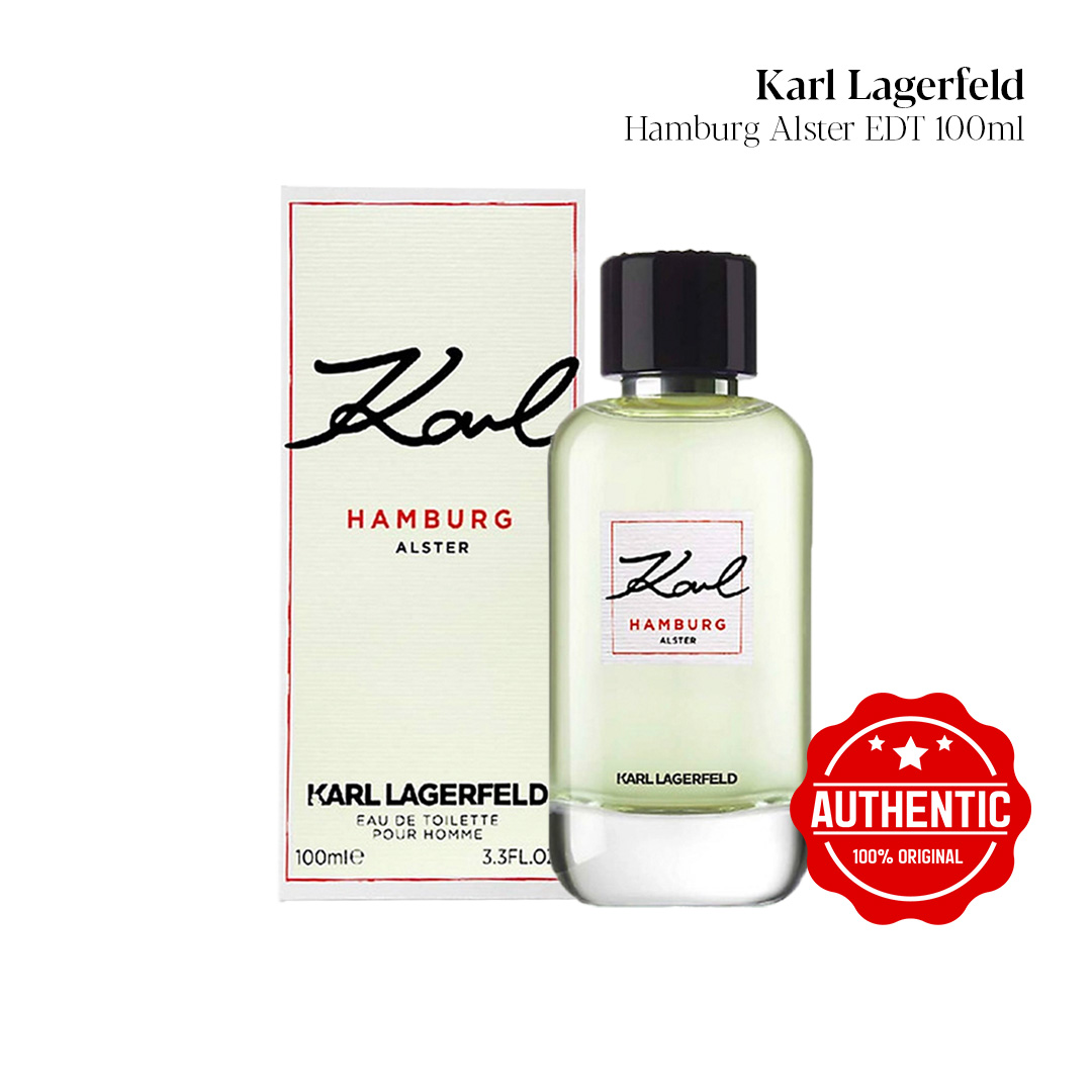 Karl Hamburg Alster by Karl Lagerfeld for men Eau De Toilette Spray 100 ml