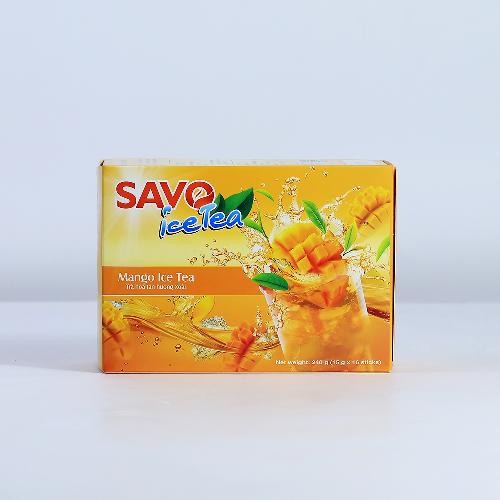 SAVO TRÀ HÒA TAN - VỊ XOÀI (Hộp 16 gói)