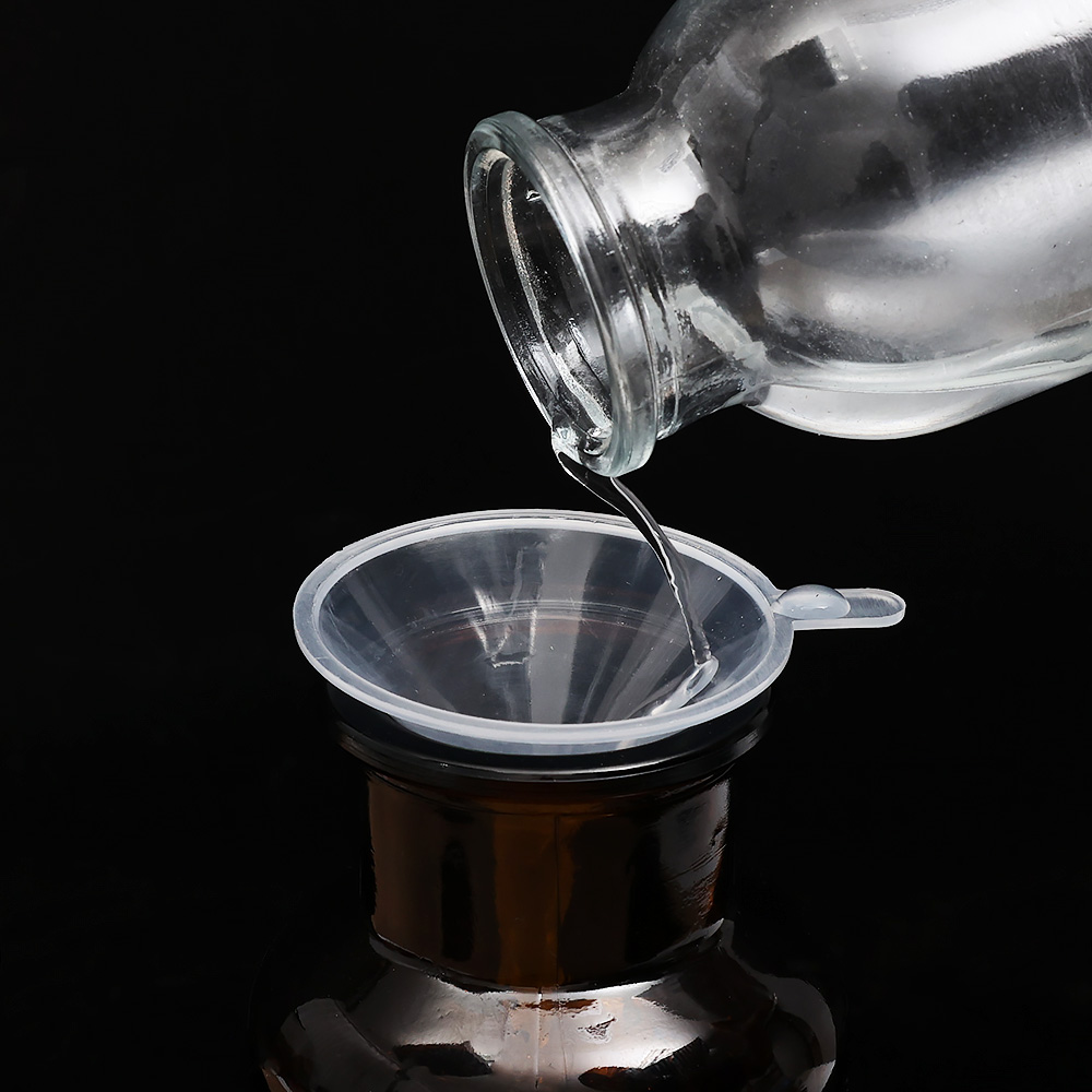 【LovingLife】1PCS/10PCS  3/5cm diameter mini plastic funnel transparent small multifunctional oil funnel laboratory supplies kitchen oil funnel