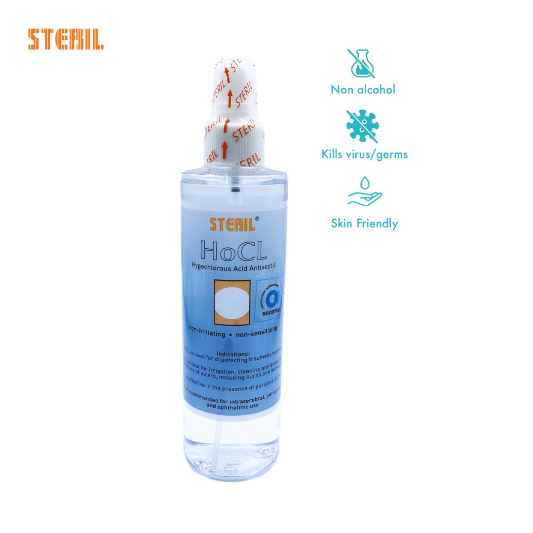 Steril Medical HoCL (Hypochlorous Acid) Antiseptic/Disinfectant [buy 2