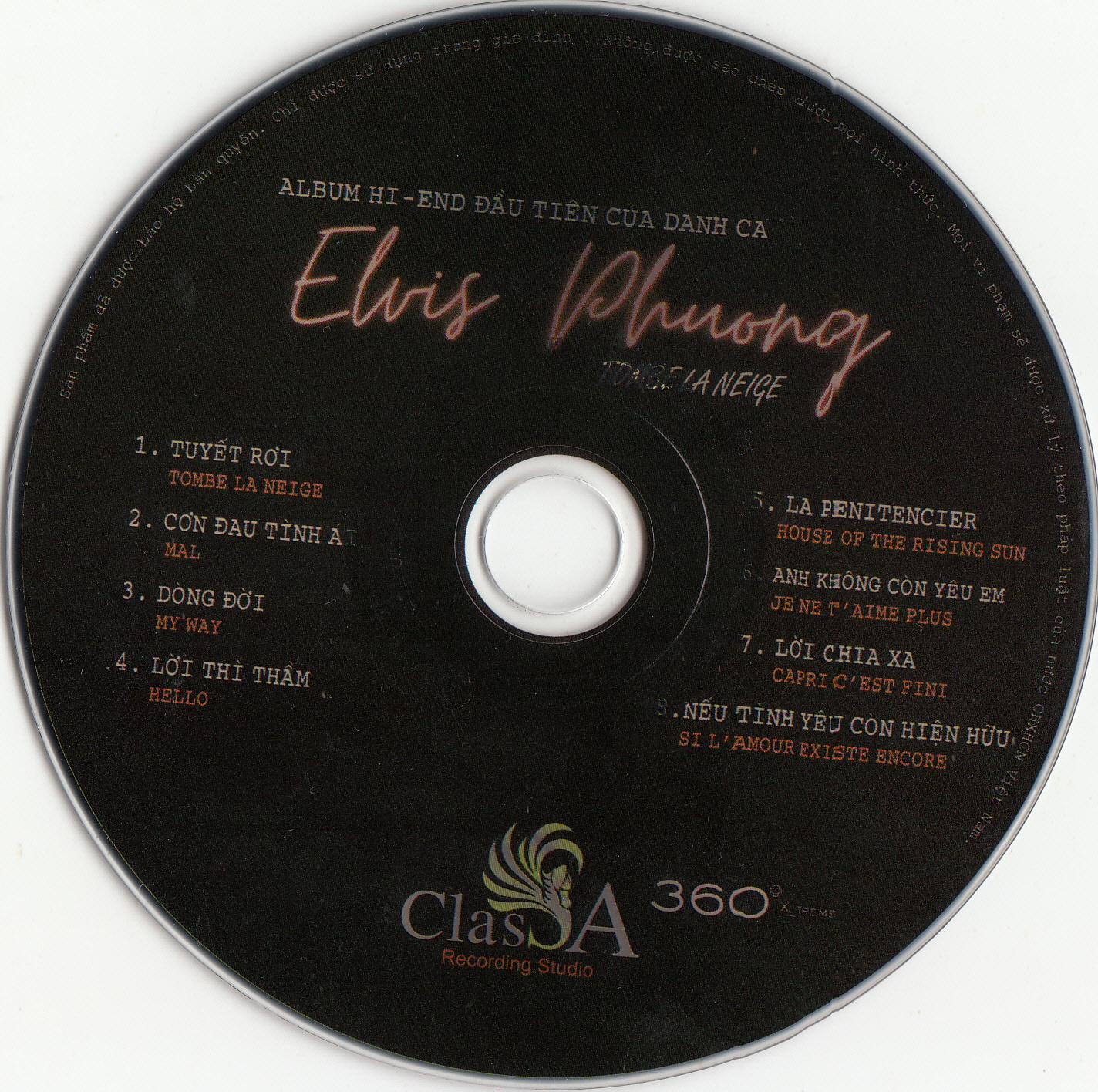 Elvis Phuong - Ca Tinh Khuc Nhac Phap Bat Hu 2020