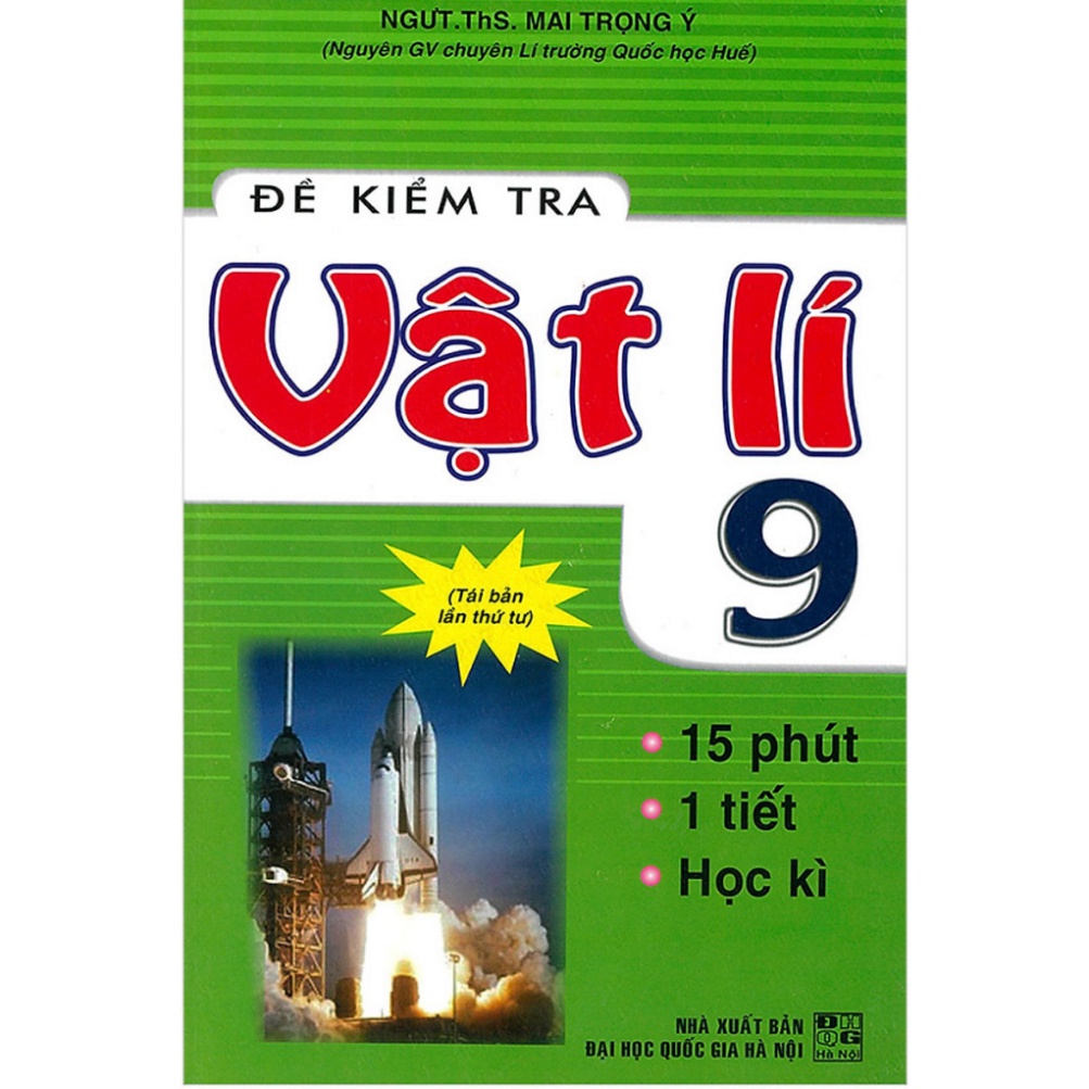 Đề kiểm tra vật lí 9 - 15 phút - 1 tiết - học kì