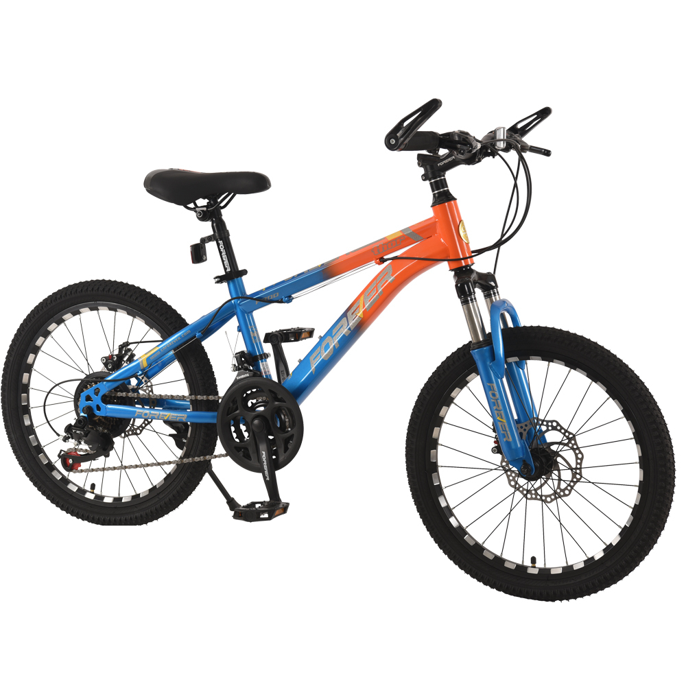 Boys bike with online suspension