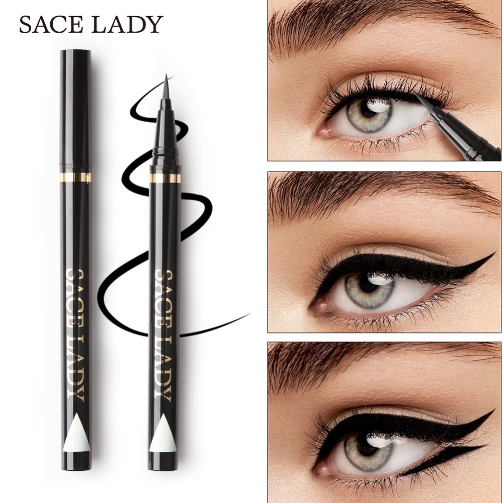SACE%20LADY%20Liquid%20Eyeliner%20Waterproof%20Makeup%20Black%20Eye%20Liner%20Pencil%20Long%20Lasting%20Make%20Up%20Smudge-proof%20Pen%20Natural%20Brand%20Cosmetic%20-%20Image%209