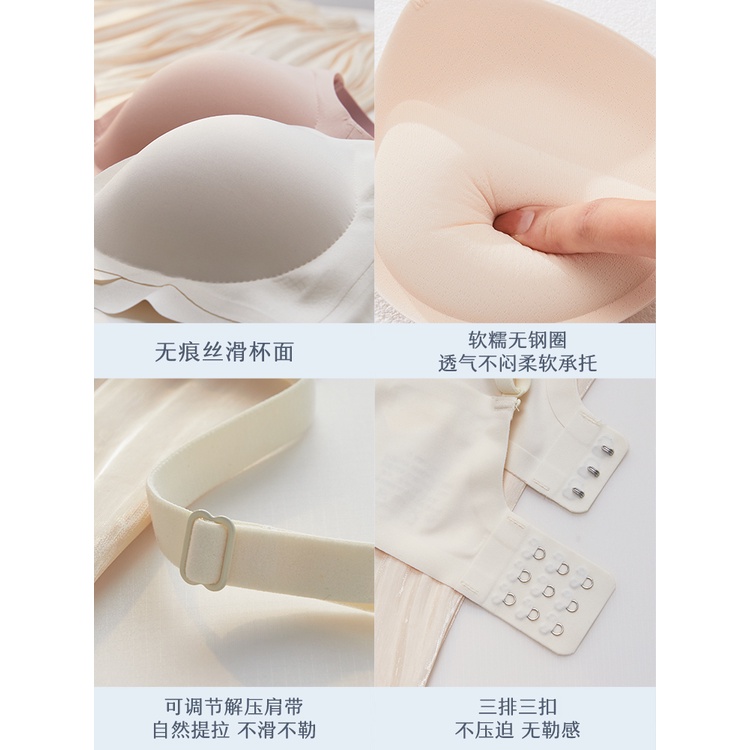 UBAU Comic Chest-Expanding Underwear Small Breasts For Women flat Chest Big  Waist And Seamless Sexy Bra Thickened By 6CM - AliExpress