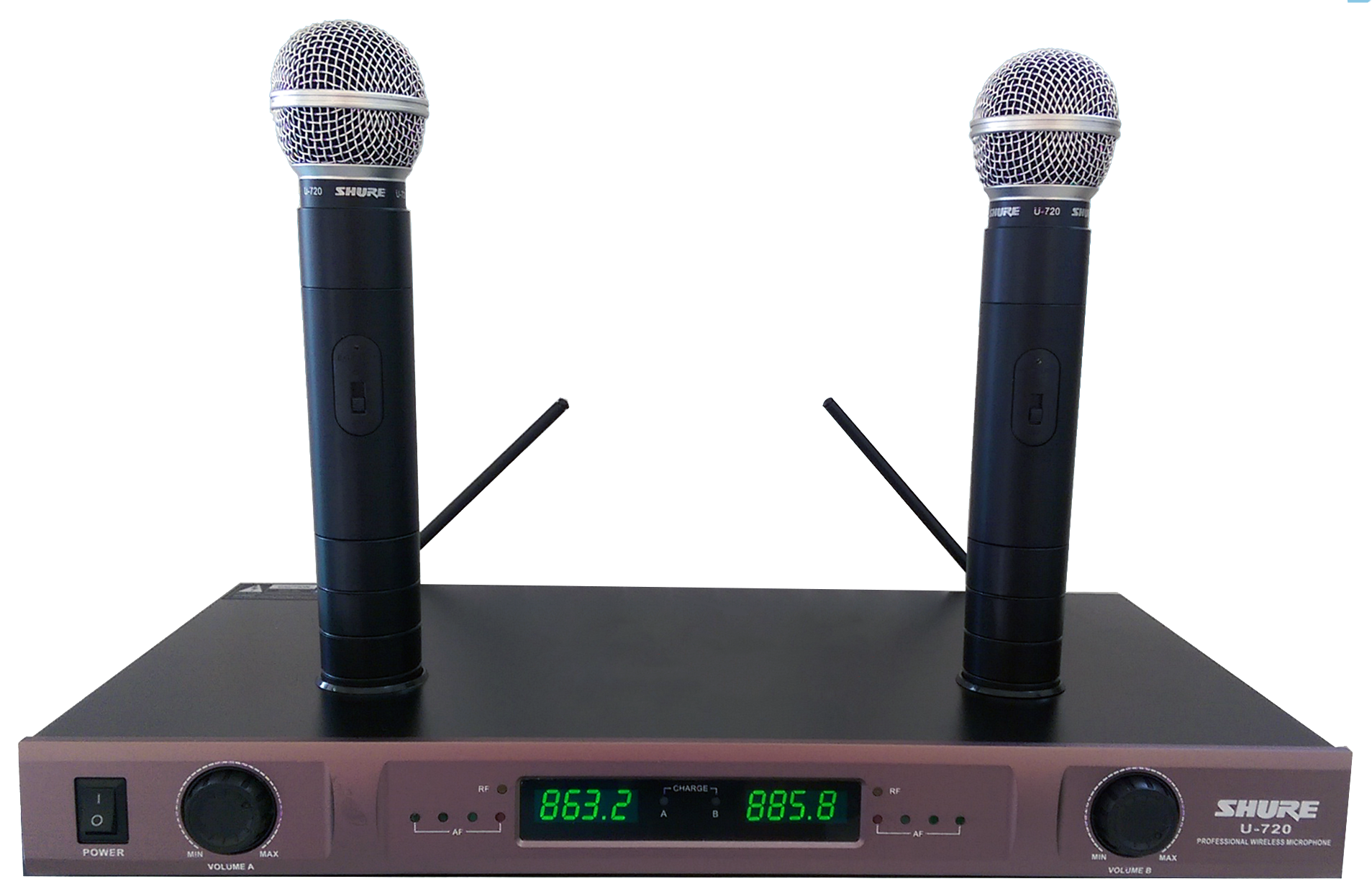 [HCM]Micro không dây Shure U-720 (Đen)