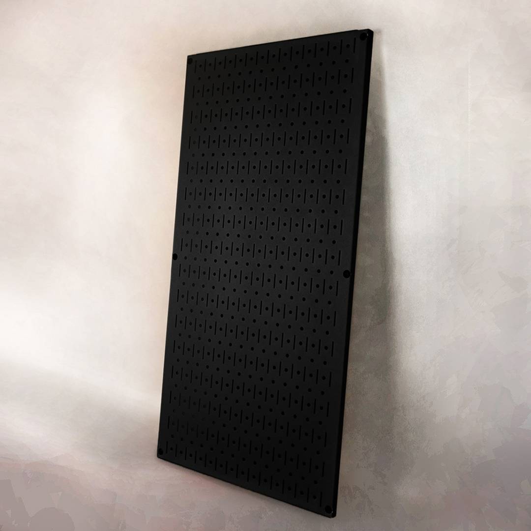 Bảng treo dụng cụ SMLIFE Pegboard đứng 80×40 – Đen