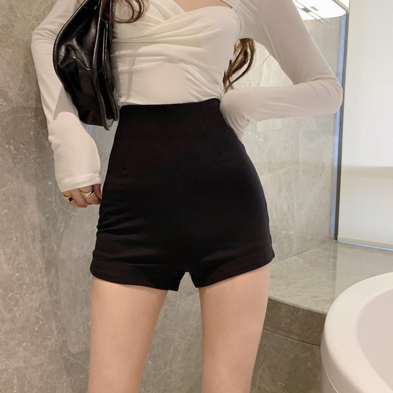 Quần short Dance nữ cạp cao ôm mông, Quần đùi nữ ôm eo cực tôn dáng