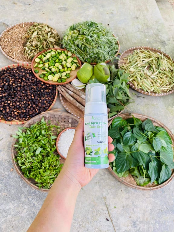 DUNG DỊCH VỆ SINH THẢO DƯỢC SÓC CON