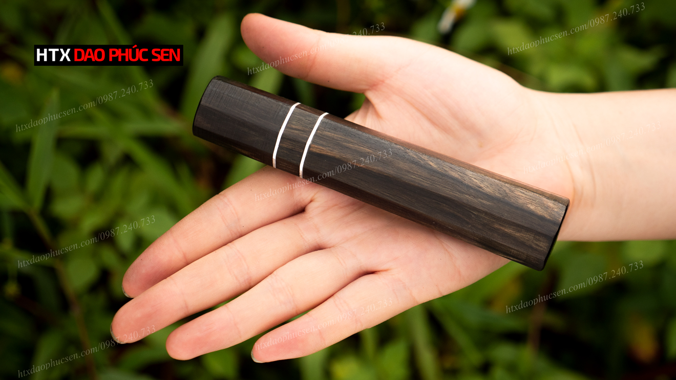 Cán dao Nhật bát giác gỗ - CN02