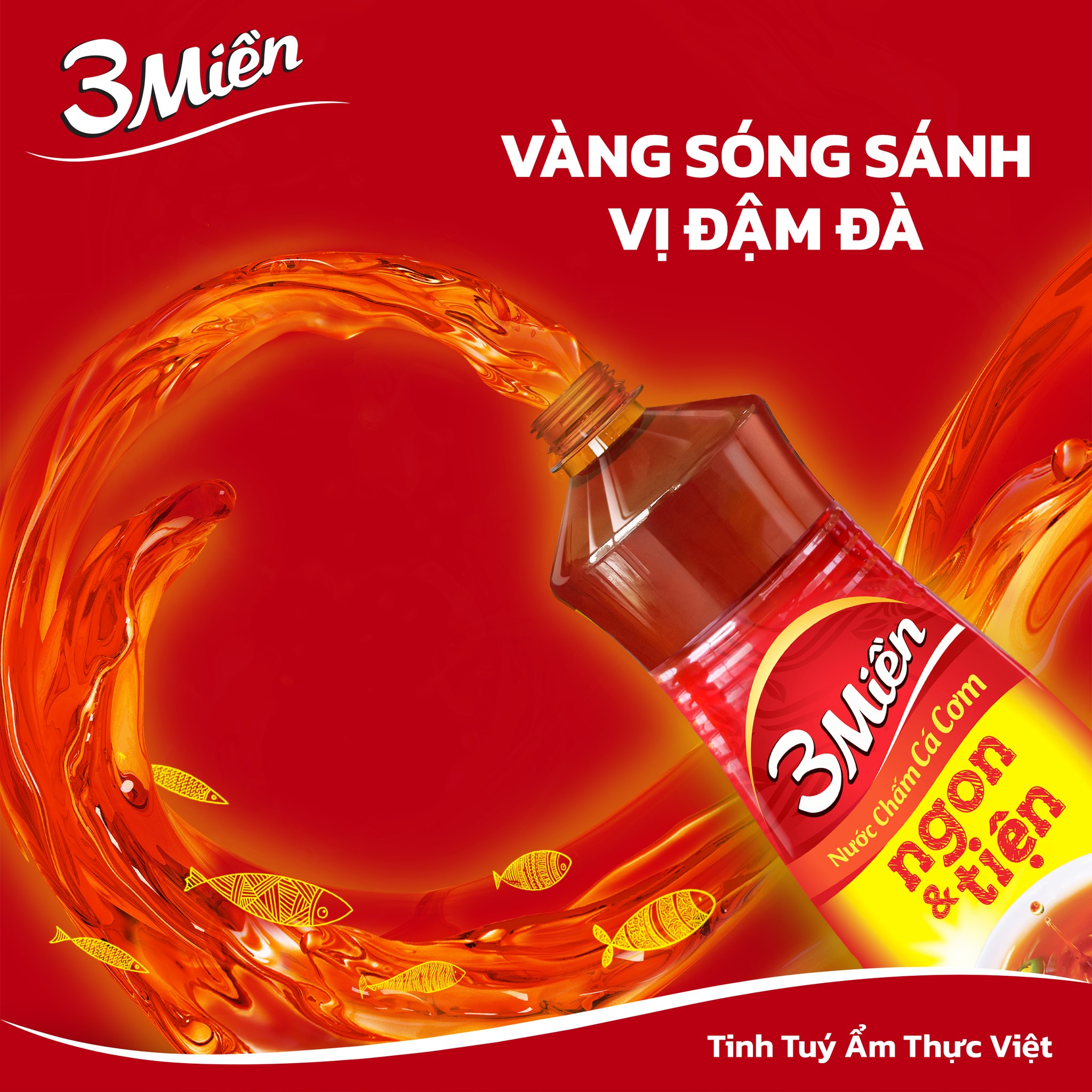 Nước Mắm Cá Cơm/ Nước Chấm 3 Miền 800ml _ Tặng 25%
