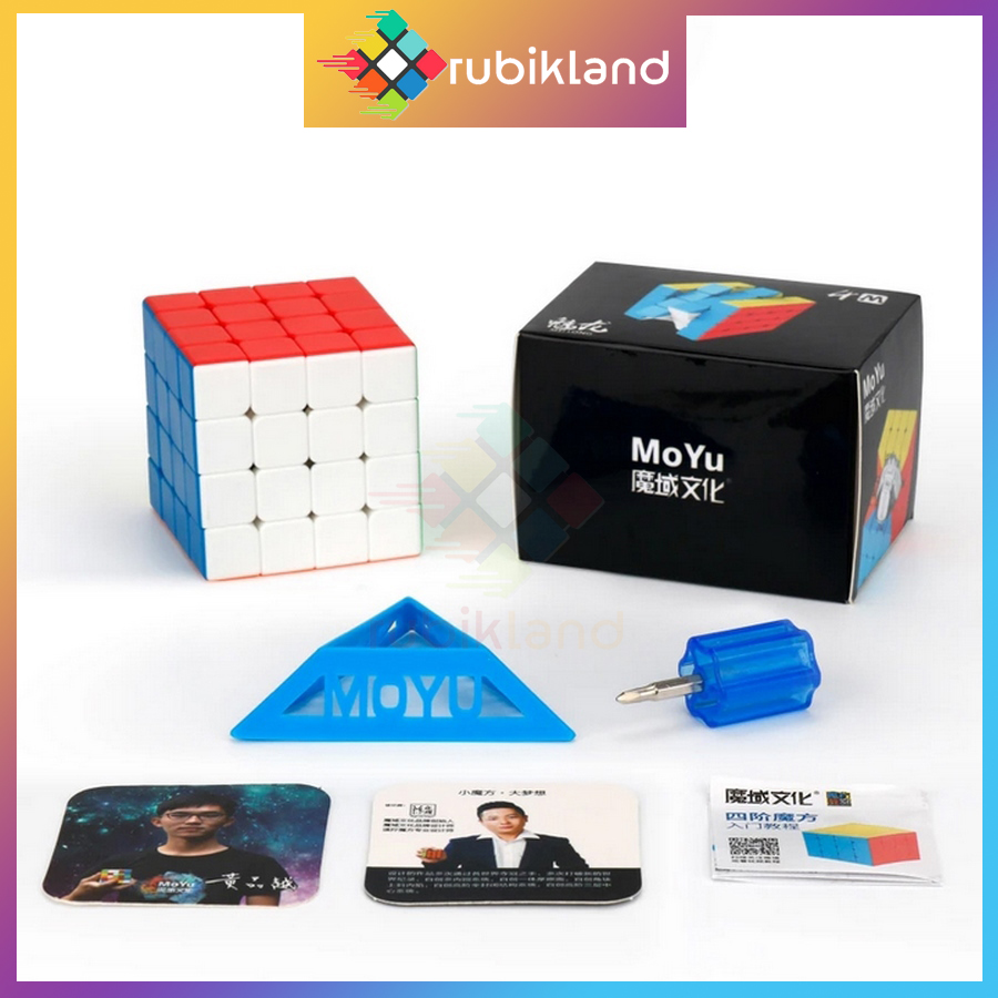Rubik 4x4 MoYu MeiLong 4M M Series MoYu M MeiLong M Rubic 4 Tầng Nam Châm Stickerless Đồ Chơi Trí Tuệ Trẻ Em