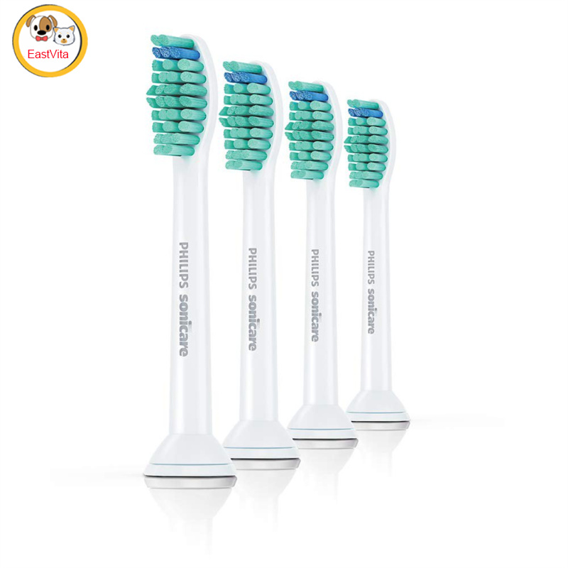 4pcs C1 Replacement Brush Head For Philips Sonicare C2 Optimized Plaque Control Hx9023/65