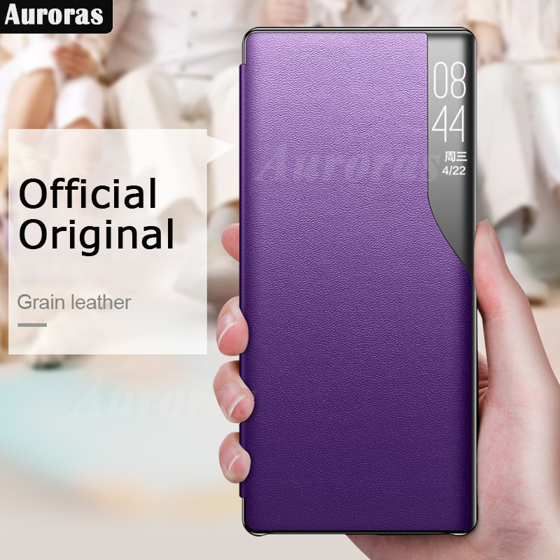 For Xiaomi Poco C75 Smart Window View Protection Flip Phone Case Housing for Xiaomi Poco C75 Leather Back Cover.