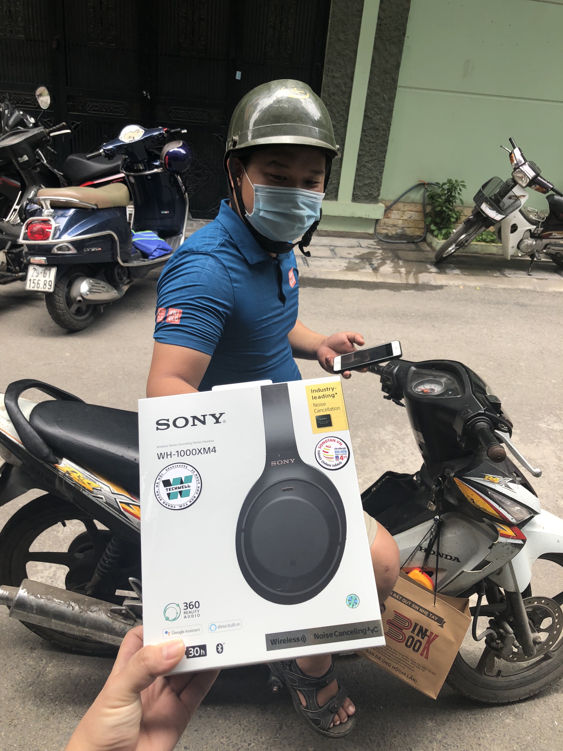 Tai nghe Sony WH-1000XM4 (WH1000XM4) [Hàng Chính Hãng]