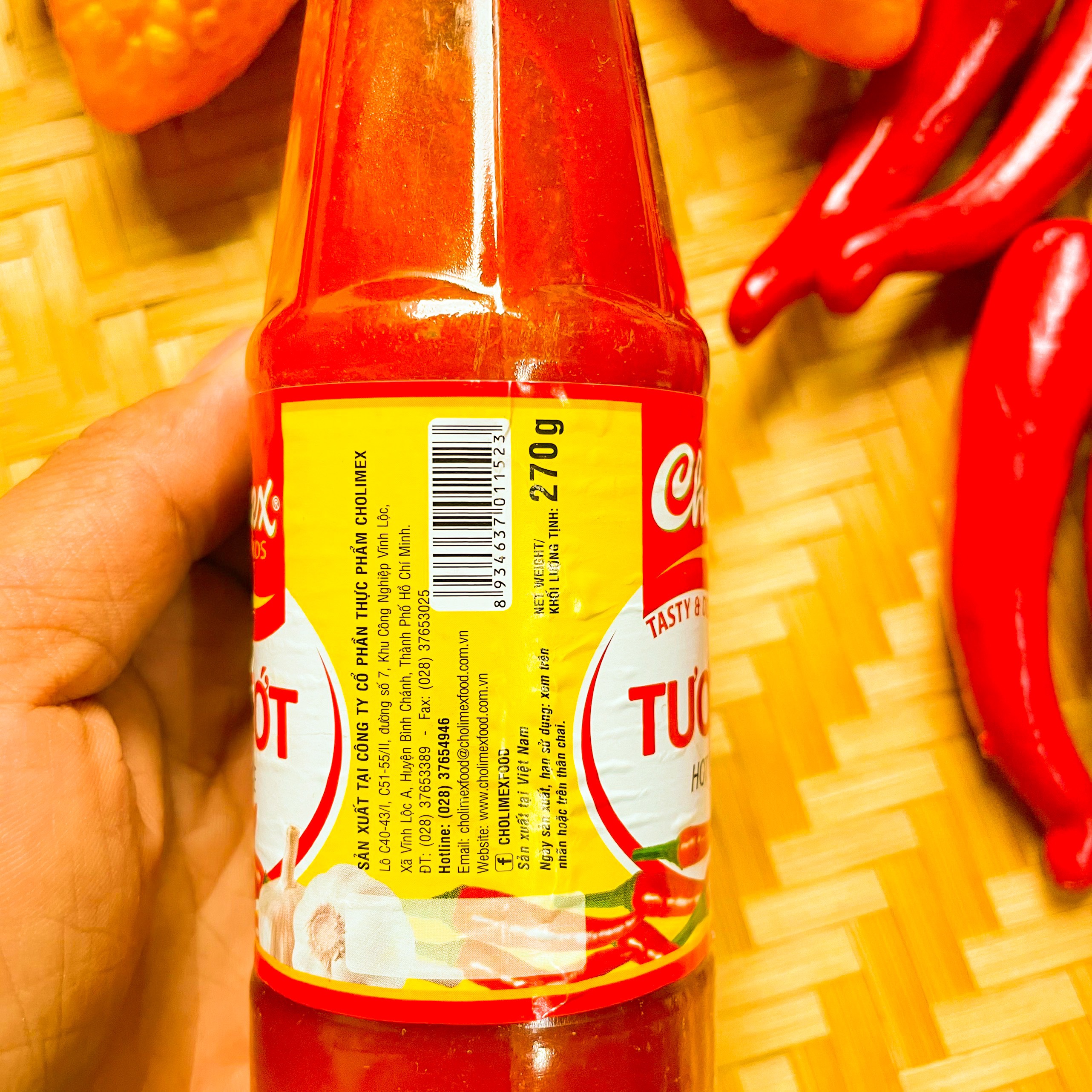 TƯƠNG ỚT CHOLIMEX 270GR