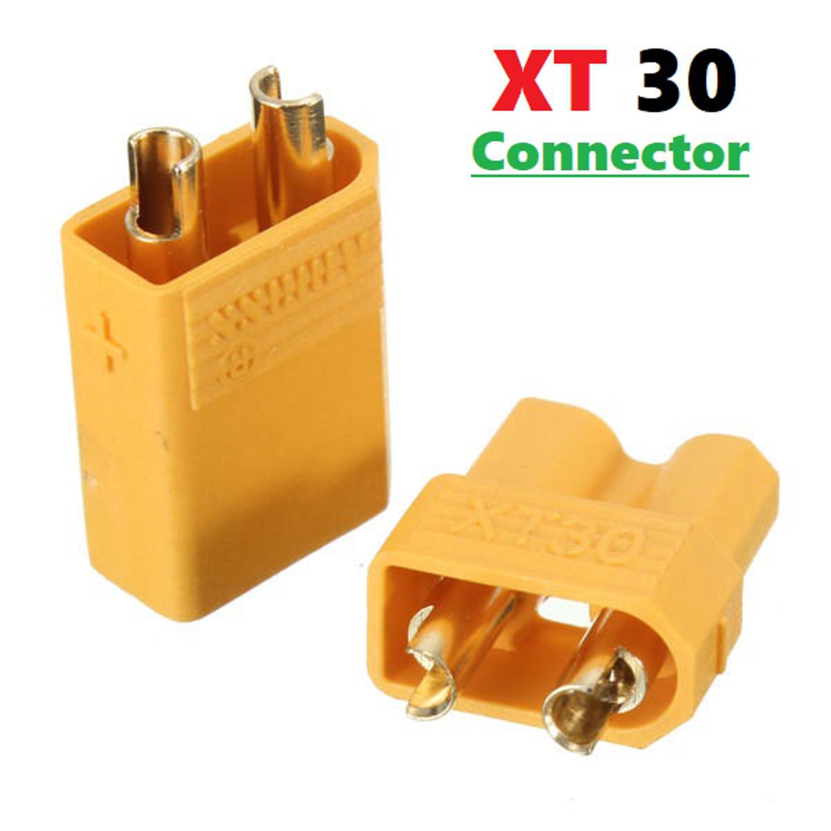 1Pair- XT30 XT-30 XT 30 Cables Connector Male Female For Charging Lipo ...