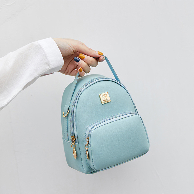 [HCM]Balo Mini Nhỏ Xinh Da Trơn