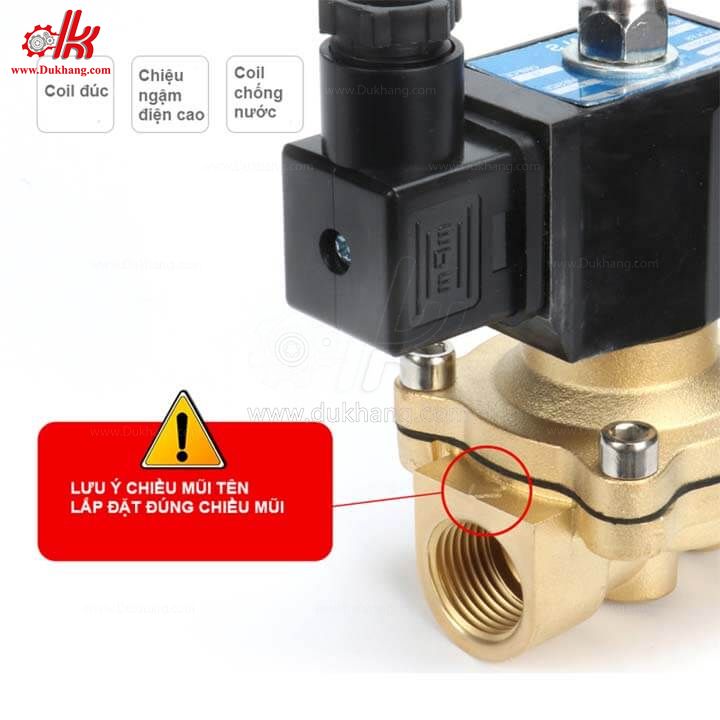 Van điện từ UW Coil Đúc