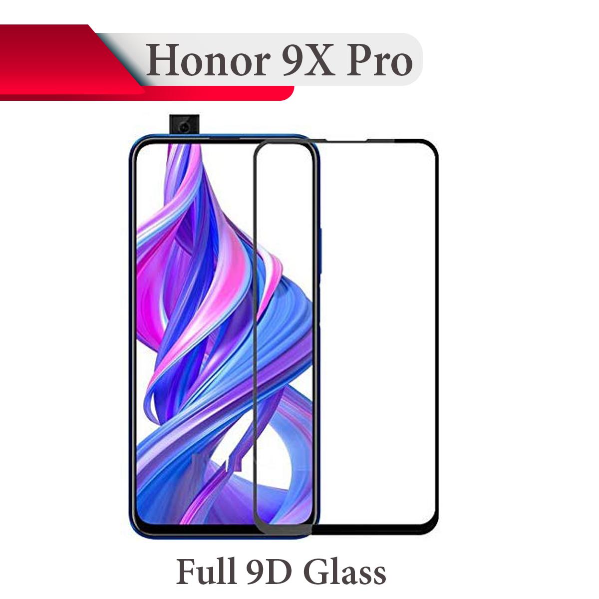 Honor 9X Pro Full Black 9D|5D|6D|10D|11D|21D Tempered Glass Screen Protector Full Glue Edge To Edge For Honor 9X Pro