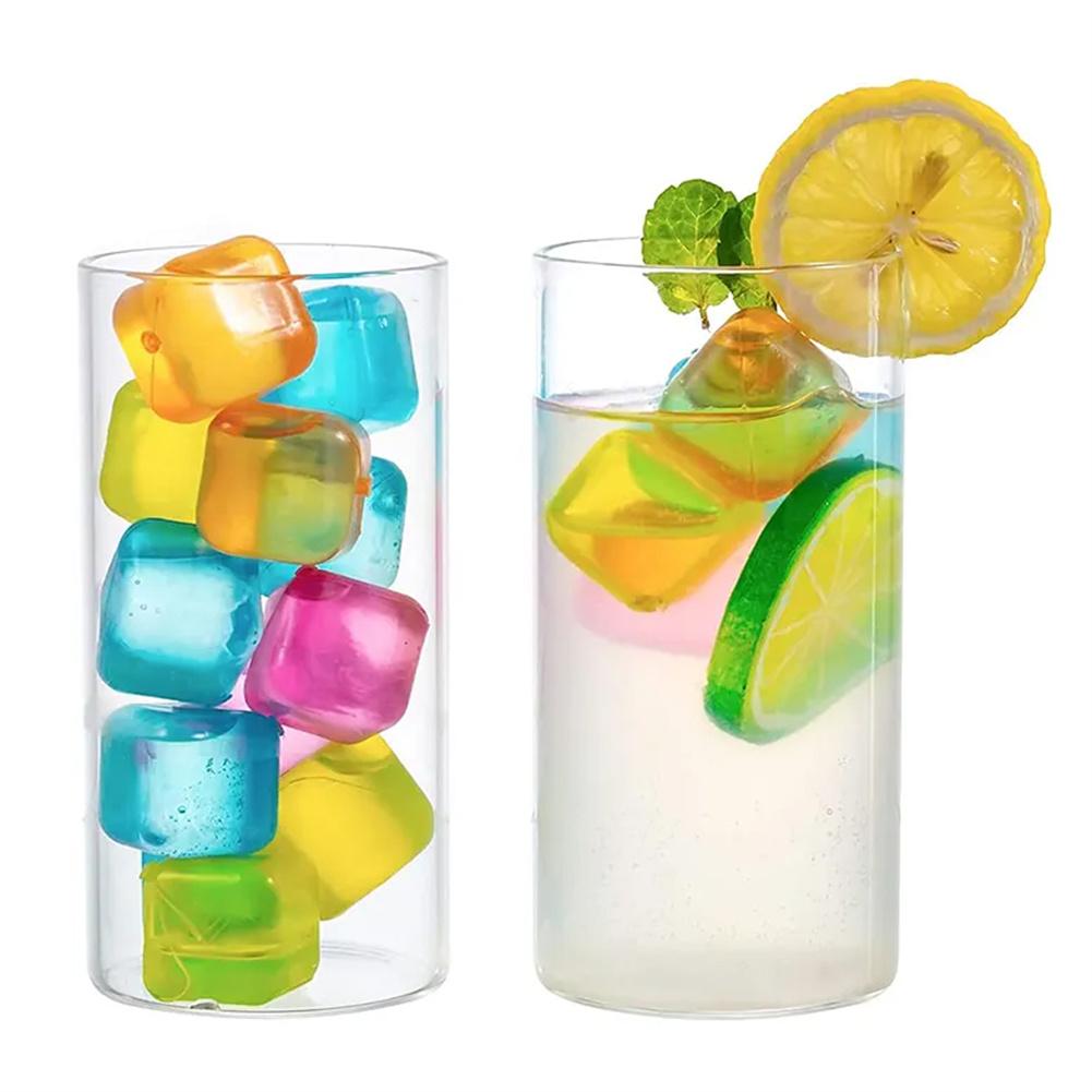 Plastic Whiskey Chilling Stone Cooling Rock For Drinks Z3J8 Ice Cube Reusable
