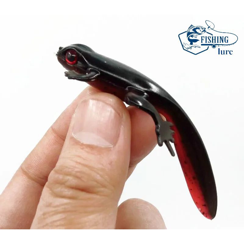 Mồi Mền Câu Lure Thằn Lằn 8cm/3,8g 1 Túi 5 Con