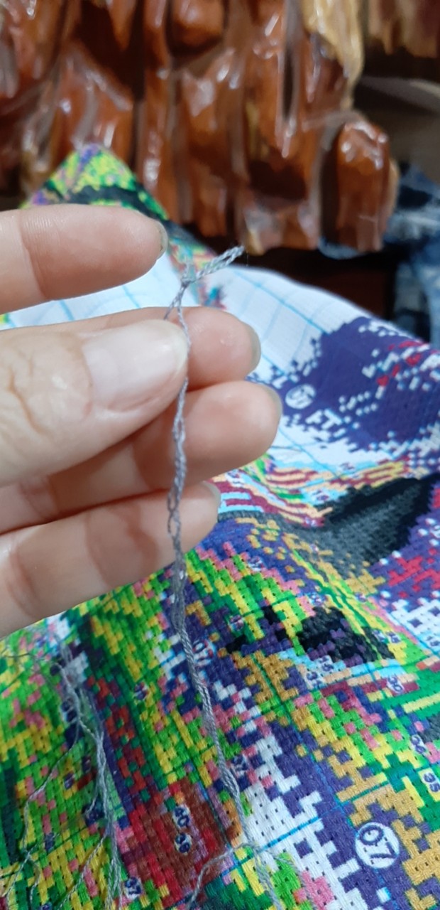 Tranh thêu chữ thập con rồng DV6141