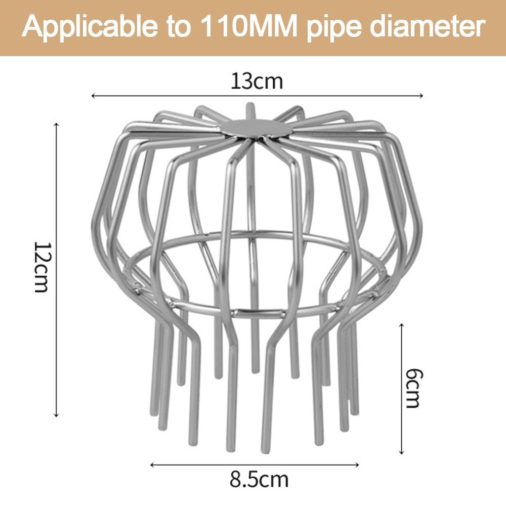 【COD&Ready Stock】Downpipe Strainer Roof Floor Drain Anti-blocking Leaf ...